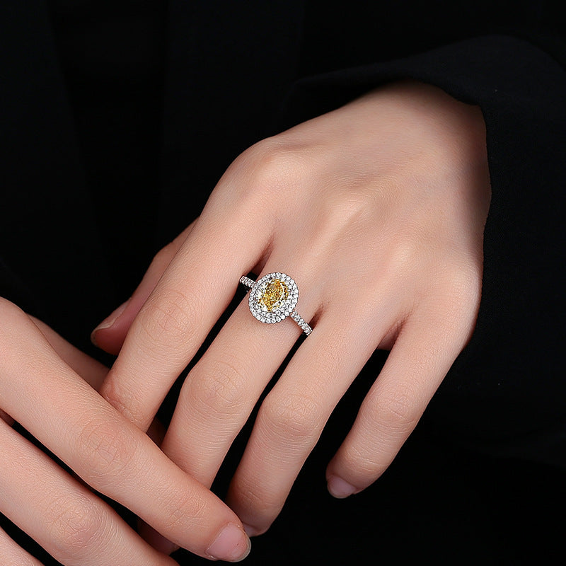Women's Fashion Personalized Diamond Ring
