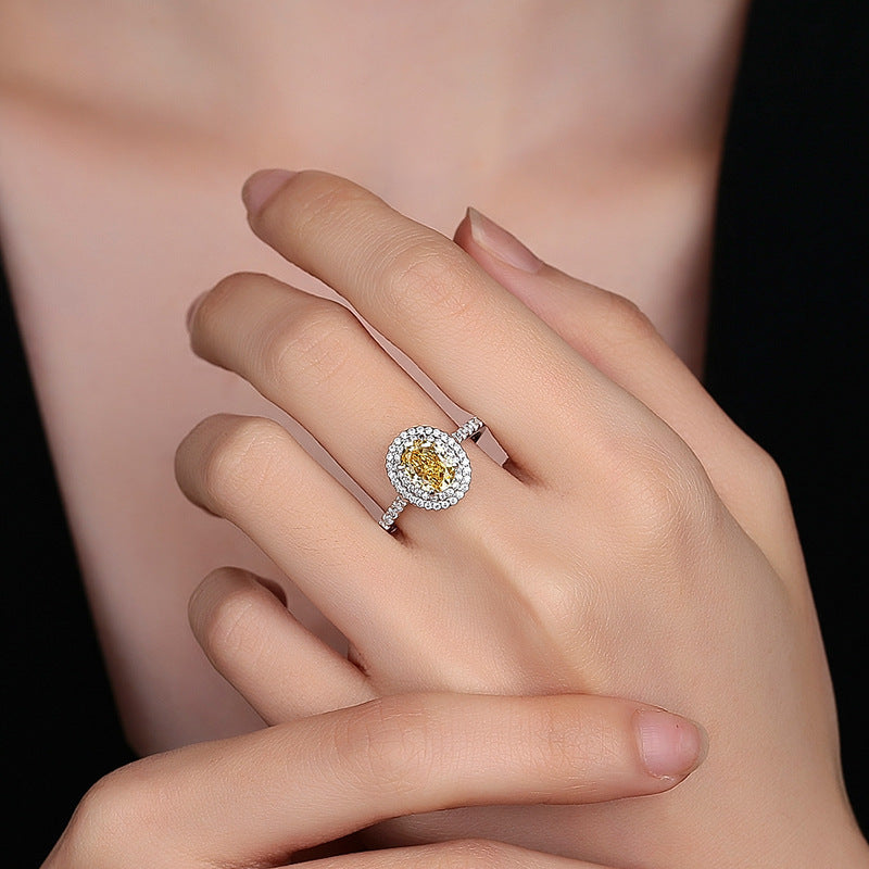 Women's Fashion Personalized Diamond Ring
